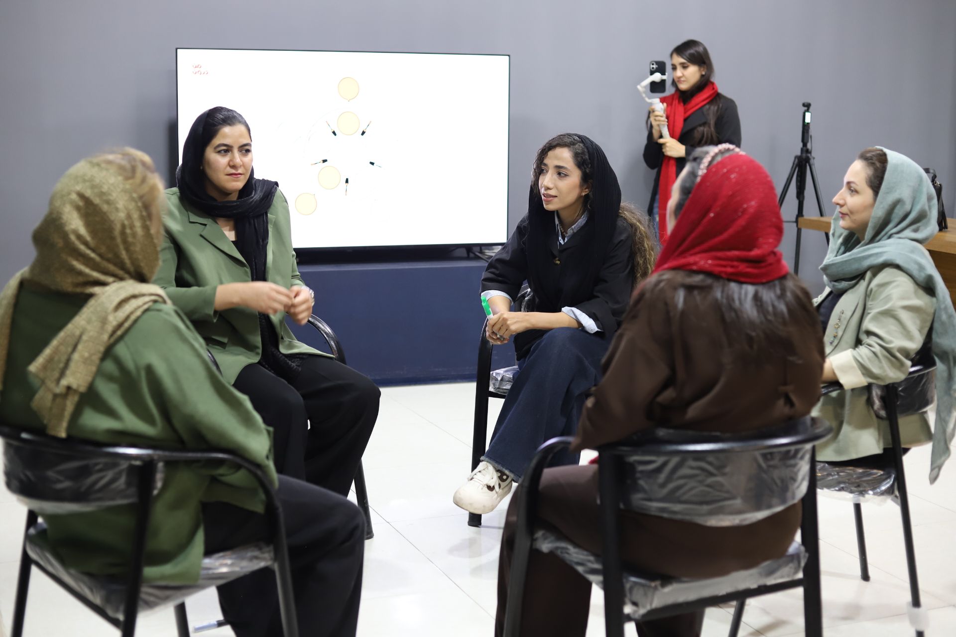 کارگاه من درون ویژه اعضای کانون زنان بازرگان استان قزوین